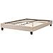 Letto Imbottito Beige Con Telaio 140 X 200 Cm Roanne - Foto miniatura 20