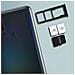 Alloggio Sim Samsung Galaxy A21s Supporto Scheda Sim + Scheda Micro Sd - Nero - Foto miniatura 4
