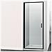 Porta Doccia Battente Swing Per Box Nicchia Cristallo Temprato *** Misure : 118-120xh195 Cm - Foto miniatura 1