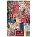Tappeto Lavabile Patchwork 160x230 Cm Multicolore Antiscivolo - Foto miniatura 3