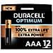 Duracell Alkaline Optimum Aaa 12pz. - Foto miniatura 1