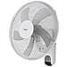 VM45 Ventilatore da Parete Diametro 40 cm Colore Bianco con Telecomando e Timer - Foto miniatura 1