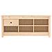 Scarpiera 110x38x45,5 Cm In Legno Massello Di Pino - Foto miniatura 3