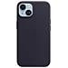 Mpp63zm / a Iphone 14 Cover Magsafe In Pelle Inchiostro Violet - Foto miniatura 1