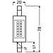 Osram Lampadina Led R7s Trasparente 7w 806lm 2700k Ip20 300° [lv-4058075432710] - Foto miniatura 2