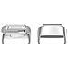 Supporto E Perno In Acciaio Inossidabile Per Fitbit Inspire 3 Silver - Foto miniatura 2
