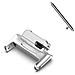 Supporto E Perno In Acciaio Inossidabile Per Fitbit Inspire 3 Silver - Foto miniatura 3