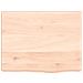 Ripiano a Parete 40x30x (2-4) cm Massello Rovere Non Trattato - Foto miniatura 2