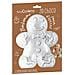 Stampi In Silicone 3d A Forma Di Gingerbread Man - Foto miniatura 1
