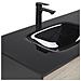 Set Di Mobili Da Bagno Teruel Nero - Foto miniatura 4