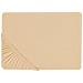 Coprimaterasso Elasticizzato Janbu Cotone Beige Sabbia - Foto miniatura 6