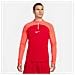 Maglia zip1/4 Academypro Dh9230-657 Uomo Taglia 2Xl Colore Rosso - Foto miniatura 1