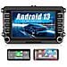 Autoradio 13 Android Carplay /android Auto Per Vw Golf 5 6 Plus Polo Passat Tiguan Touran Seat, [1g+32gb] Car Radio Gps Bluetooth Wifi Fm Rds Eq Comandi Al Volante - Foto miniatura 1