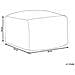 Pouf Bodla Materiale Sintetico Bianco - Foto miniatura 7