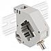 Adattatore guida DIN con Keystone ST Simplex femmina per ST Simplex femmina - Foto miniatura 1