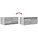 Mobile Porta TV Grigio Sonoma 60x31x25,5 cm Legno Multistrato - Foto miniatura 2