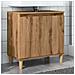 Mobile Lavabo Rovere Artigianale 58x33x60 Cm Legno Multistrato - Foto miniatura 1
