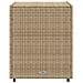 Lusso Casadino -  Armadietto Portaoggetti Da Giardino Beige 55x59x69cm Polyrattan - Foto miniatura 7