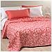 Copriletto Non Trapuntato Flowers Joy In Cotone Piquet Colore Rosa Misura Singolo - Foto miniatura 2