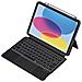 Custodia Per Ipad 10.9” Folio Quick Note Con Tastiera Qwerty Us Bluetooth 3.0, Nero - Foto miniatura 1