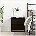 Comodino  Nero Rovere 45x34x44,5 cm Legno ingegnerizzato - Foto miniatura 4