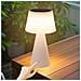 Lampada Da Tavolo A Led, Wireless, A Batteria Solare, Moderna, Dimmerabile, Da Comodino, Per Soggiorno - Foto miniatura 2