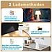 Lampada Da Tavolo A Led, Wireless, A Batteria Solare, Moderna, Dimmerabile, Da Comodino, Per Soggiorno - Foto miniatura 3