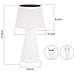 Lampada Da Tavolo A Led, Wireless, A Batteria Solare, Moderna, Dimmerabile, Da Comodino, Per Soggiorno - Foto miniatura 8