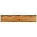 Piano Tavolo Bordi Vivi 180x40x3,8cm in Legno Massello di Mango - Foto miniatura 1