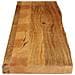 Piano Tavolo Bordi Vivi 180x40x3,8cm in Legno Massello di Mango - Foto miniatura 4