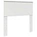 Struttura del letto Bianco 90 x 190 cm Legno multistrato - Foto miniatura 6
