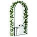 Arco da Giardino con blocco Verde 102 x 50 x 218 cm - Foto miniatura 3