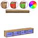 Set di Mobiletto da TV a Parete 5 pcs Rovere artigianale - Foto miniatura 4