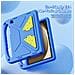 Cover per Galaxy Tab A11+ /A9+ - Blu, Antiurto, Con Soporte - Foto miniatura 2