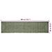 Tappeti per area Rettangolare Verde Oliva 60 x 300 cm Juta - Foto miniatura 6
