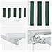Tenda retrattile manuale Verde e Bianco 4 × 3 m - Foto miniatura 7