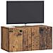 Mobile Porta TV da Muro Legno antico 59,5 x 31 x 30 cm - Foto miniatura 2