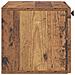 Mobile Porta TV da Muro Legno antico 59,5 x 31 x 30 cm - Foto miniatura 5