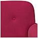 Loveseat con bottoni imbottiti Rosso Vino 120 x 66 x 78 cm - Foto miniatura 7
