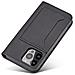 Portafoglio Magnetico Per Carte Iphone 13 Pro Custodia Porta Carte Nera - Foto miniatura 1