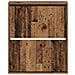 Mobiletto per Scarpe da Muro DELFT 71 x 17 x 86 cm Legno antico - Foto miniatura 4