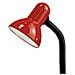 Lampada da Tavolo Colore Rosso Altezza 30 cm  - Foto miniatura 10