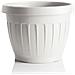 Vaso Terra Diametro Cm. 25 Colore Bianco - Foto miniatura 1