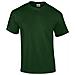 Ultra Cotton Maglietta 100% Cotone Uomo (l) (verde Foresta)  - Foto miniatura 2