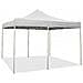 Gazebo Richiudibile 3x6 M Pieghevole Telo Bianco In Pvc 100% Impermeabile 9012 - Foto miniatura 7