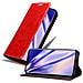 Custodia Compatibile Con Huawei Mate 20 Pro In Rosso Mela - Coperchio Protettiva Con Chiusura Magnetica, Funzione Stand E Tasca Per Le Carte - Foto miniatura 1