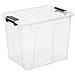 Scatola Trasparente 40l Con Coperchio Home Box - Foto miniatura 1