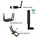 2impostare 8dbi 2.4ghz 5 Ghz Dual Band Wireless Network Wifi Rp-sma Maschio Antenna 20 Centimetri Ipex A Femmina Rp-sma Cavo Pigtail Per Ngff Wireless Card M. 2 (ngff) 3g Carta 4g - Foto miniatura 2