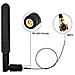 2impostare 8dbi 2.4ghz 5 Ghz Dual Band Wireless Network Wifi Rp-sma Maschio Antenna 20 Centimetri Ipex A Femmina Rp-sma Cavo Pigtail Per Ngff Wireless Card M. 2 (ngff) 3g Carta 4g - Foto miniatura 3