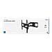 Supporto Da Parete Per Tv / Schermo, 37-70 ”, Max 50kg, 3 Giunti, Nero - Foto miniatura 4